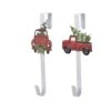 Decoris Red Pickup Truck With Tree Wreath Hanger 1 Pk -Roman Shop 00f37314 fe20 4931 8bd0 30cb33167dfe