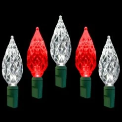 Holiday Bright Lights LED Mini Red/White 50 Ct Christmas Lights