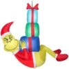 Dr. Seuss Airblown LED Hanging Grinch With Presents 4 Ft. Inflatable -Roman Shop 03f81293 091f 495b 8da5 b9c8f116e6b7