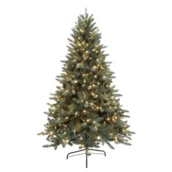 Celebrations 7 Ft. Full LED 500 Lights Forest Green Pine Christmas Tree