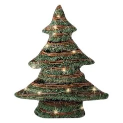 Lumineo LED Multicolored Cone Christmas Tree 15.75 In.