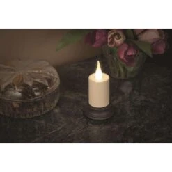 Xodus Innovations LED Ivory/Gray Votive Candle 3.85 In. -Roman Shop 0d26d679 a24b 4aaa 9e81 f1aa0ca9e31f