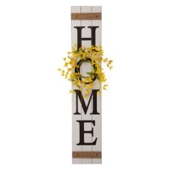Glitzhome Multicolored Home With 3 Interchangeable Floral Wreaths Porch Sign 42 In. 11 Glitzhome Multicolored Home With 3 Interchangeable Floral Wreaths Porch Sign 42 In. -Roman Shop 136cb8aa 6ac7 4f8c 8b08 8d11ecab3f91