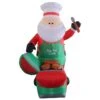 Celebrations Santa Barbequing 6 Ft. Inflatable -Roman Shop 1670da39 a0be 45e1 b44c d2be12f9ace6