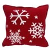 Celebrations Home Red/White Snowflake Pillow 5 In. -Roman Shop 19268d2a 0167 4a0e b864 47022760fc2b
