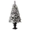 Glitzhome 4 Ft. Pencil LED 100 Ct Pine Artificial Christmas Tree -Roman Shop 1948de17 fd6d 4364 a46d da0ca2da47bf