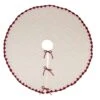 Glitzhome Red/White Knitted Christmas Tree Skirt 0.36 In. -Roman Shop 1c8c61c5 4426 4678 b701 86e927e3a0ba