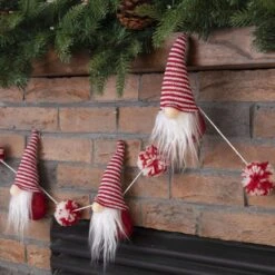 Glitzhome 6 Ft. L Gnome Garland 9 Glitzhome 6 Ft. L Gnome Garland -Roman Shop 2397ee0a 11fc 43b2 ba40 bb77da49362f