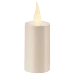 Xodus Innovations LED Ivory/Gray Votive Candle 3.85 In.
