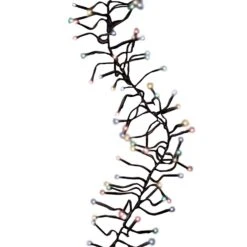 Celebrations Gold LED Multicolored 250 Ct String Christmas Lights 20.5 Ft.