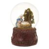 Roman Glitter Dome Multicolored Musical Holy Family Indoor Christmas Decor 6.75 In.