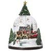 Roman Glitter Dome LED Multicolored Musical Swirl Cabin Dome With Tree Top Indoor Christmas Decor 9. -Roman Shop 33f4cba9 cb15 4fee adc8 fe8c6f36aea1