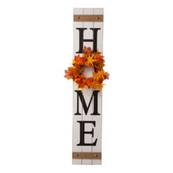 Glitzhome Multicolored Home With 3 Interchangeable Floral Wreaths Porch Sign 42 In. 10 Glitzhome Multicolored Home With 3 Interchangeable Floral Wreaths Porch Sign 42 In. -Roman Shop 3880d861 9394 41aa a3a8 de7b73dfcccf