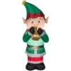 Gemmy LED Elf Playing Trumpet 6 Ft. Inflatable -Roman Shop 3ab74b35 144a 4b00 962a ebcb4c2c5900