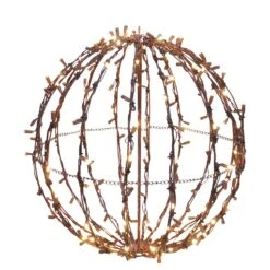 Holiday Bright Lights LED Micro/5mm Clear/Warm White 200 Ct String Christmas Lights 1 Ft.