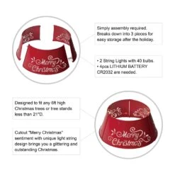 Glitzhome Metal Tree Collar 6 Ft. -Roman Shop 4c072073 1fa8 4af8 b1fb c16627cd4d0d