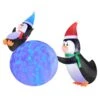 Occasions LED Blue Penguins And Snowball 5 Ft. Inflatable -Roman Shop 573f2e49 f44e 4219 8636 595f9e26fb41