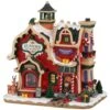 Lemax Multicolored St. Nick's Elf Academy Christmas Village 8 In. -Roman Shop 582aa586 721e 4a78 b045 fafbd5ca7c5e
