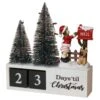 Gerson Multicolored Holiday Countdown Indoor Christmas Decor 9 In.