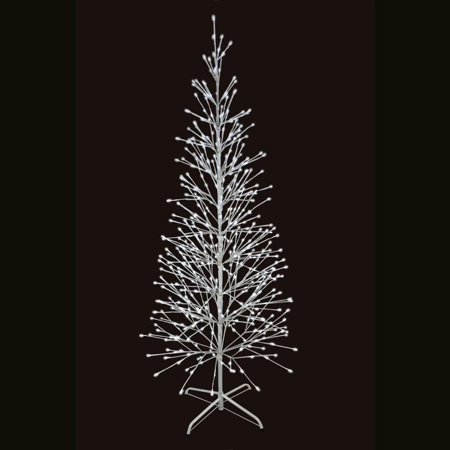 Holiday Bright Lights LED Pure White Lighted Birch Tree 78 In. Yard Decor 3 Holiday Bright Lights LED Pure White Lighted Birch Tree 78 In. Yard Decor