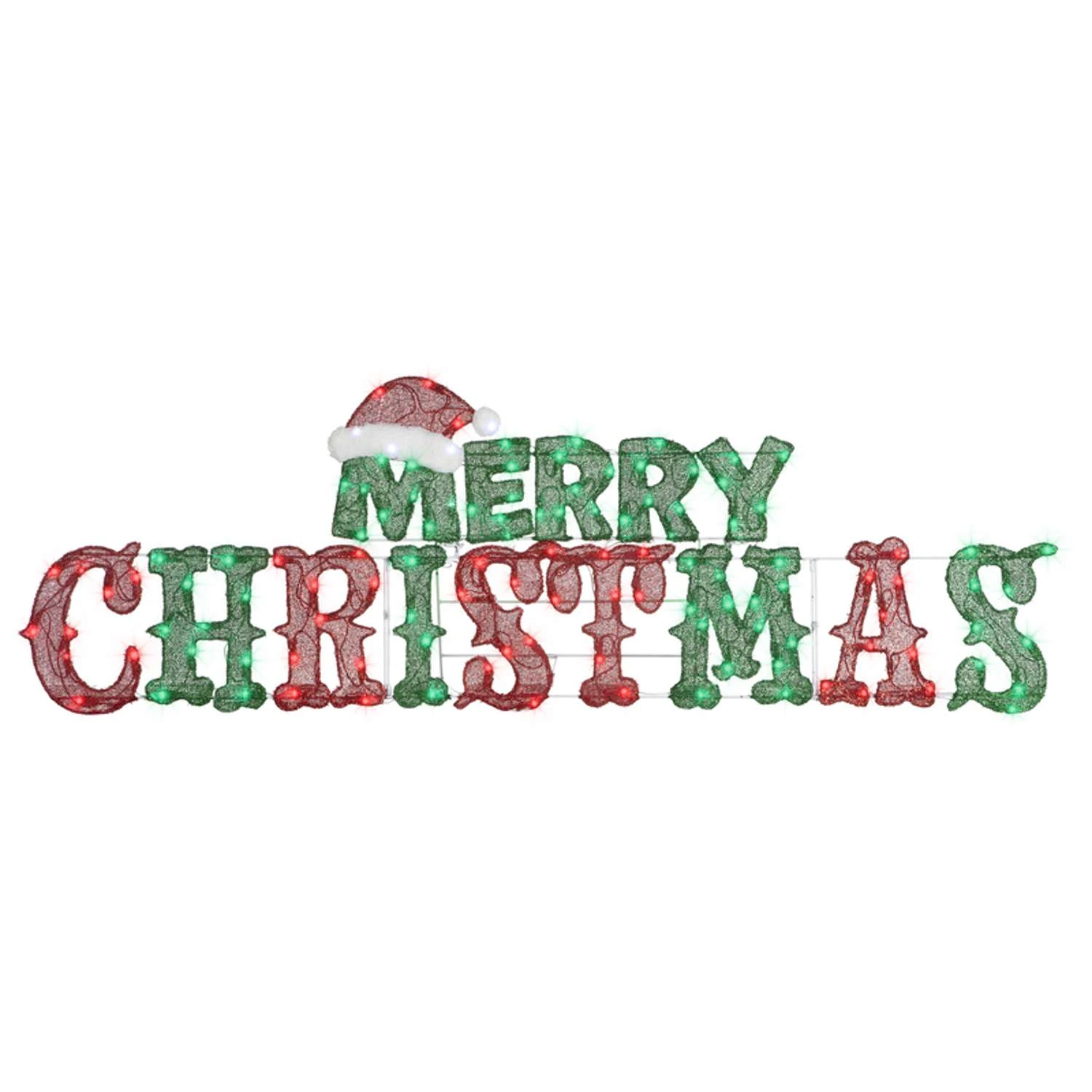 Gemmy Flat-tastic Merry Christmas 19 In. Yard Decor 3 Gemmy Flat-tastic Merry Christmas 19 In. Yard Decor