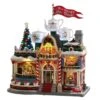 Lemax LED Multicolored Mrs. Claus Tea Christmas Village 14 In.