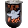 Spoontiques I'm Here Just For The Boos Wine Tumbler 16 Oz 1 Pk -Roman Shop 6c374ae3 3e0c 4e82 9156 2ff45d94e16e