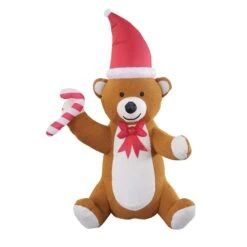 Celebrations Christmas Bear 6 Ft. Inflatable