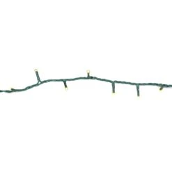 Holiday Bright Lights Starry LED Rice Compact Clear/Warm White 100 Ct String Christmas Lights