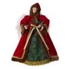 Glitzhome Multicolored Velvet Angel Tree Topper 12 In. 2 Glitzhome Multicolored Velvet Angel Tree Topper 12 In. -Roman Shop 78b85700 3d13 41b8 a933 e417b0b9ce64