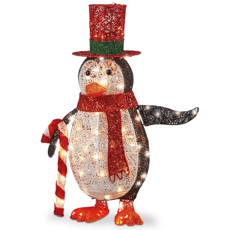 National Tree Company LED White Penguin 36 In. Yard Decor 3 National Tree Company LED White Penguin 36 In. Yard Decor
