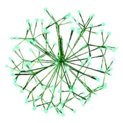 Holiday Bright Lights LED M5 Green 128 Ct Christmas Lights