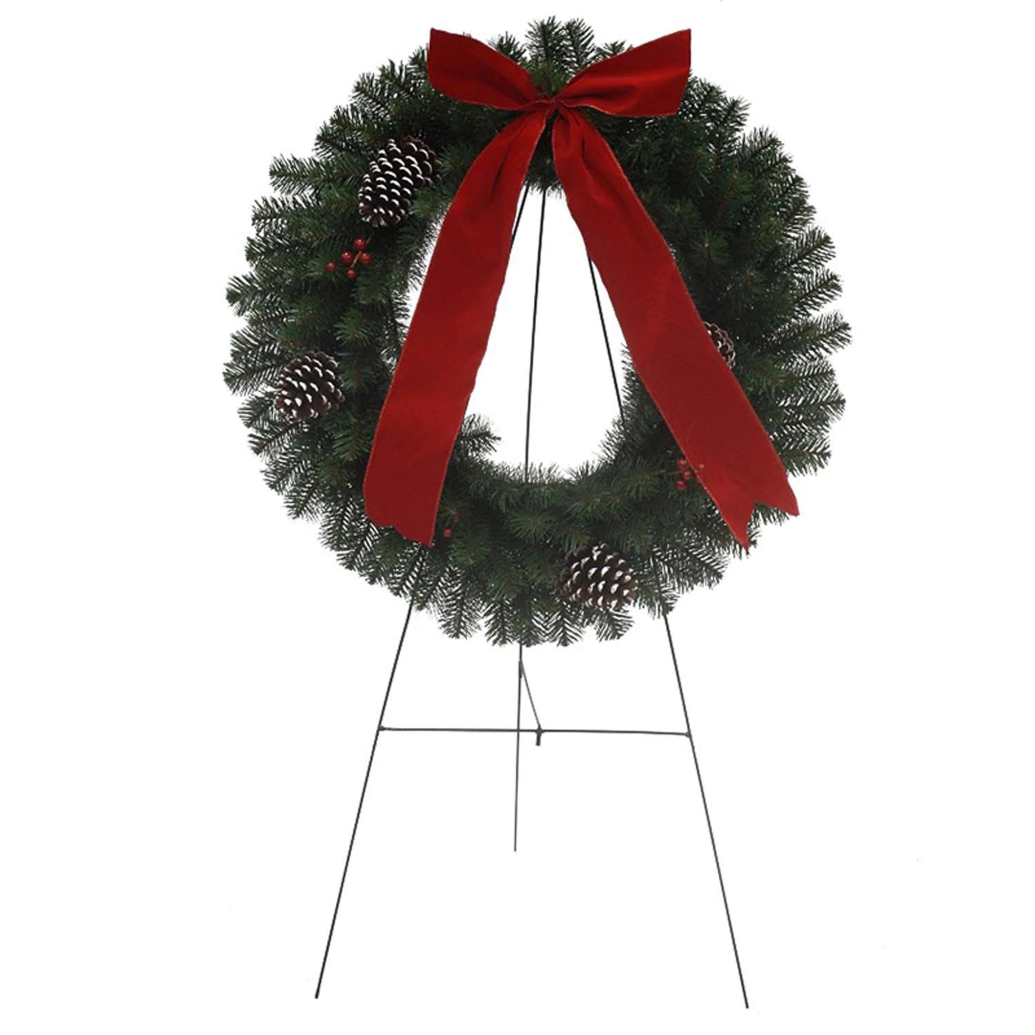 Holiday Bright Lights 30 In. D Memorial Christmas Wreath 3 Holiday Bright Lights 30 In. D Memorial Christmas Wreath