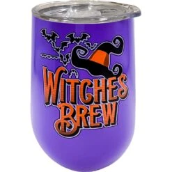 Spoontiques Witches Brew Wine Tumbler 16 Oz 1 Pk