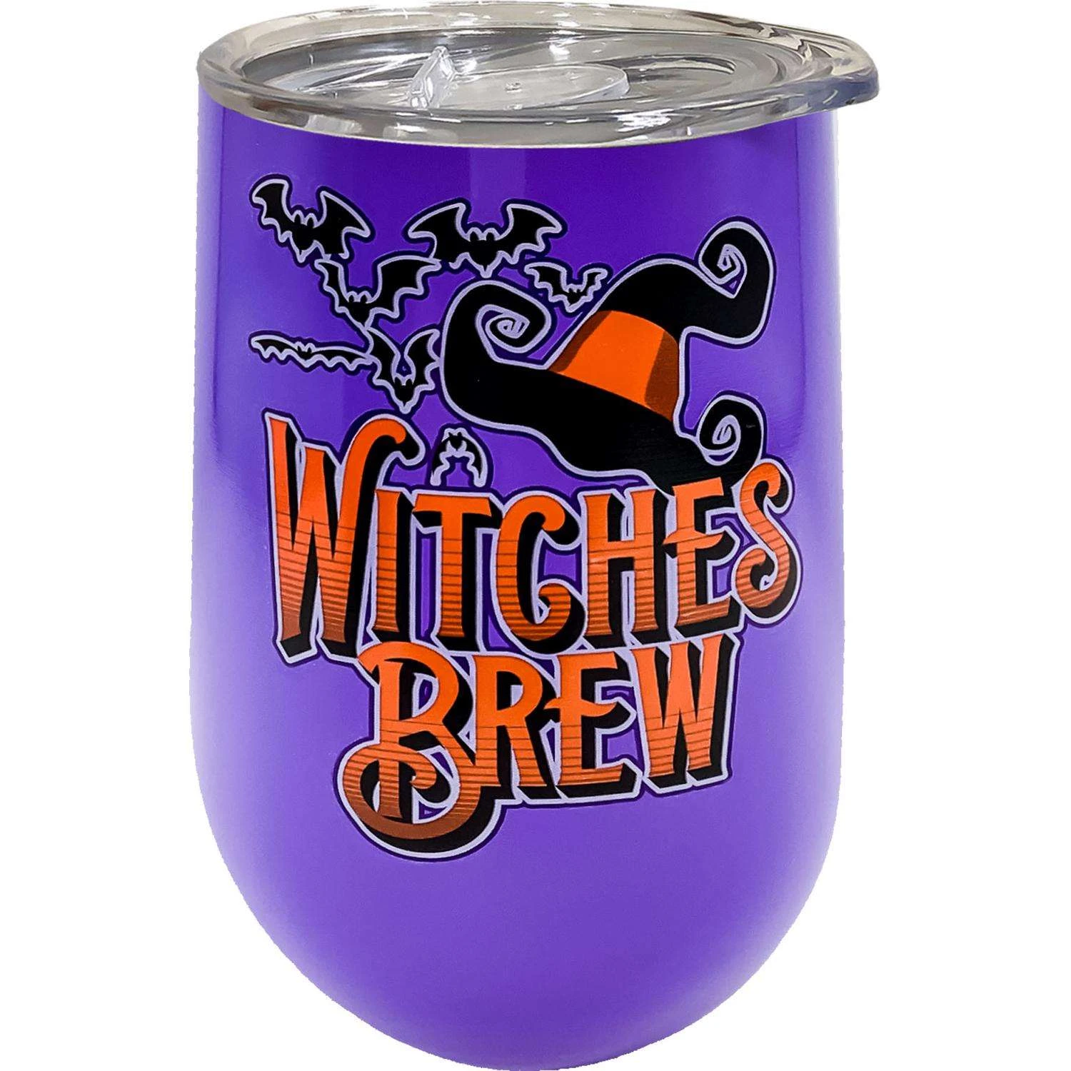 Spoontiques Witches Brew Wine Tumbler 16 Oz 1 Pk 3 Spoontiques Witches Brew Wine Tumbler 16 Oz 1 Pk