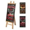Glitzhome Multicolored Fall Harvest And Christmas Porch Sign 32 In. -Roman Shop 86d784e4 4ce5 46be 98ea 9437f9ac5507