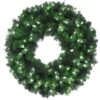 Celebrations 48 In. D LED Prelit Pure White Pine Wreath -Roman Shop 8b8b887c 9304 4a48 a851 5d29ae1a84f0
