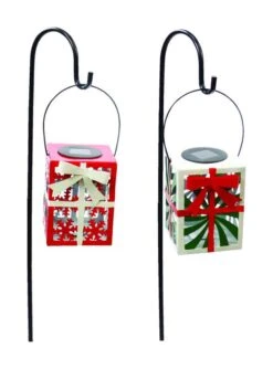Alpine Hanging Presents Pathway Decor