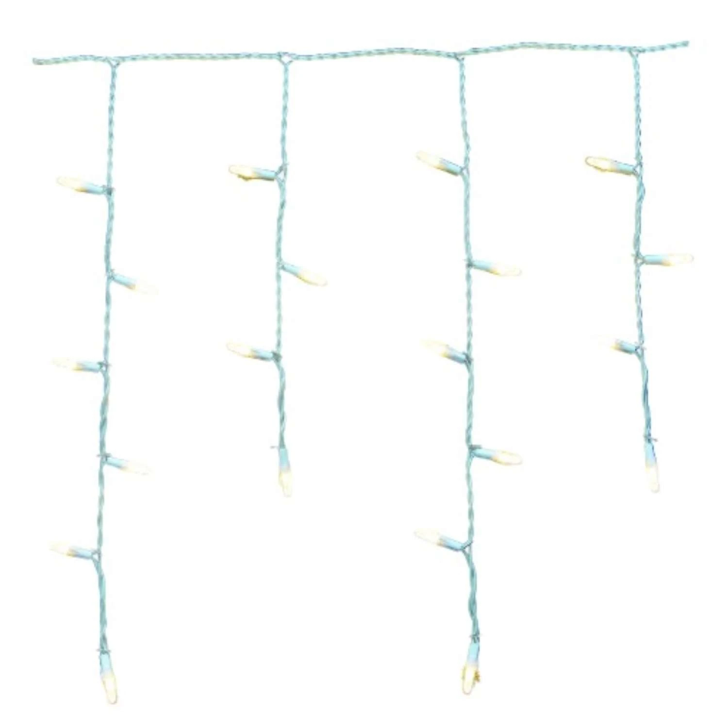 Celebrations Platinum LED Mini White 100 Ct Icicle Christmas Lights 9.5 Ft. 3 Celebrations Platinum LED Mini White 100 Ct Icicle Christmas Lights 9.5 Ft.