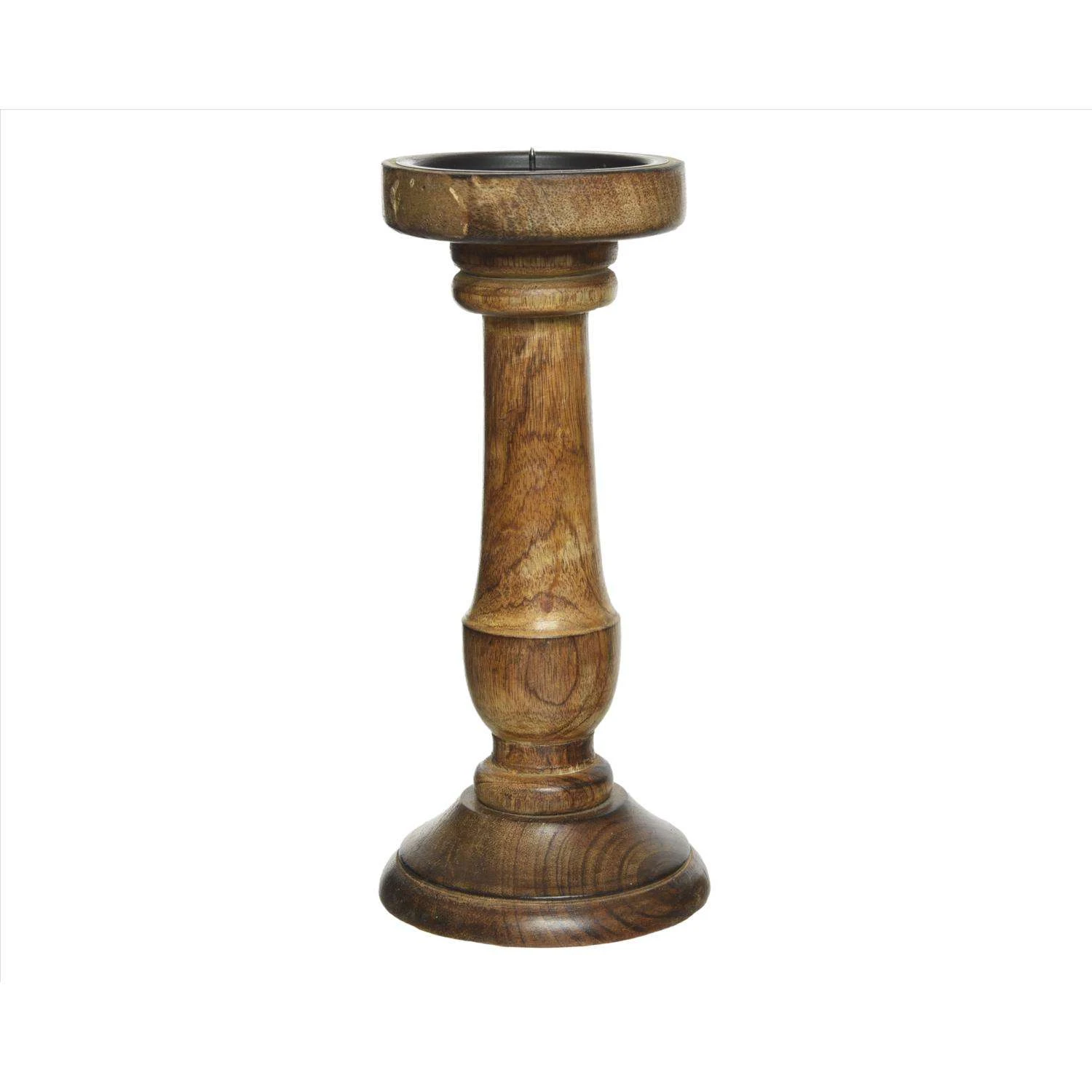 Decoris Brown Candle Holder 10 In. 4 Decoris Brown Candle Holder 10 In. - Image 2