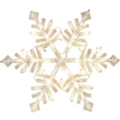 Impact Innovations Snowflake Silhouette 17 In. Hanging Decor