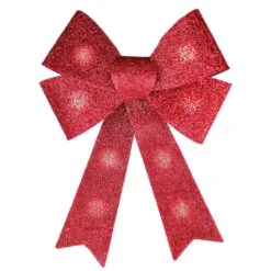 Magic Seasons LED Bow 17 In. Hanging Decor -Roman Shop 9ef895c3 adff 44f8 9443 c1b1ac324388
