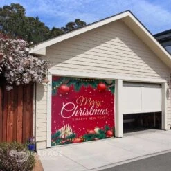 Celebrations Merry Christmas And Happy New Year 7 Ft. X 8 Ft. Garage Door Cover 7 Celebrations Merry Christmas And Happy New Year 7 Ft. X 8 Ft. Garage Door Cover -Roman Shop a1b90caf 880e 4c75 bf00 e44fdd3737c7