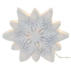ProductWorks Snowflake Window Decoration 15.74 In.