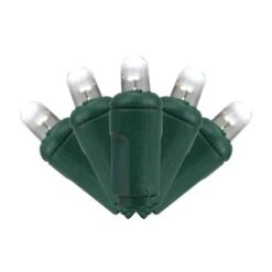 Celebrations Platinum LED Mini Pure White 50 Ct String Christmas Lights 25 Ft.