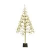 Celebrations Platinum LED Warm White Shimmering Tree 4.5 Ft. Pathway Decor -Roman Shop b360d589 2071 41aa 9849 b148a0f12208