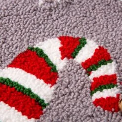 Glitzhome Multicolored Gnome Christmas Stocking 0.79 In. -Roman Shop b50aa15a 1c68 42dd 9c87 cf22f540f559