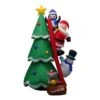 Sienna LED Warm White Penguin/Santa/Snowman 6 Ft. Inflatable -Roman Shop b7714a1b 4054 4637 9d61 7d722fec5869