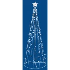Sienna Incandescent Clear Twinkle String Tree 84 In. Yard Decor