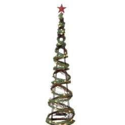 Sullivans Multicolored Tall Vine Christmas Tree 29.25 In.